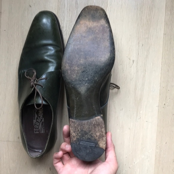 Salvatore Ferragamo plain toe Oxford